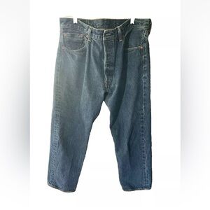 Levi's Men’s 501 Jeans tag 36 X 30 (actual 32 X 28) Indigo blue